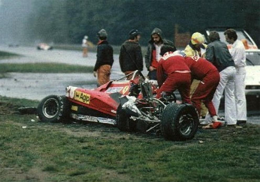 Acidente de Pironi marcou o fim da carreira do francês