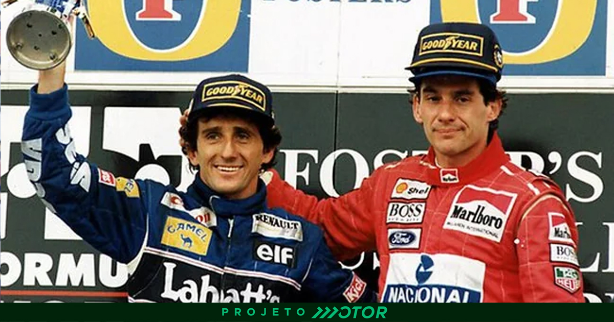 Na última vitória de Senna e despedida de Prost, rivais selaram a paz