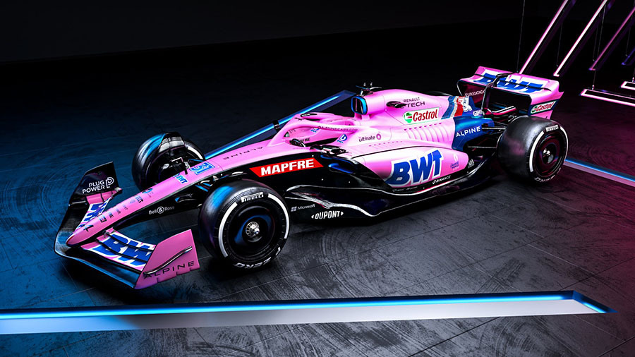 Alpine terá um modelo em rosa para as primeiras corridas