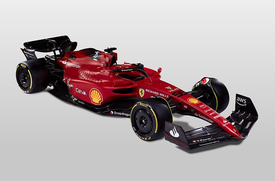Novo esquema de cores com vermelho e preto remete  clássicos da Ferrari
