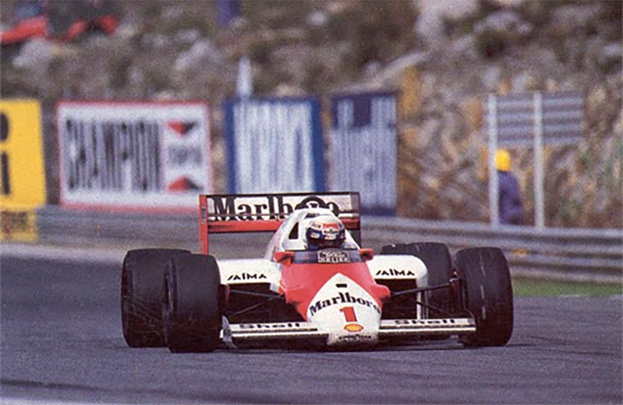 Prost conquistou de forma surpreendente o título de 1986
