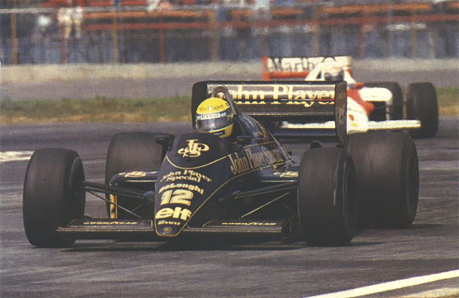 Senna explodiu de vez na F1 em 1986