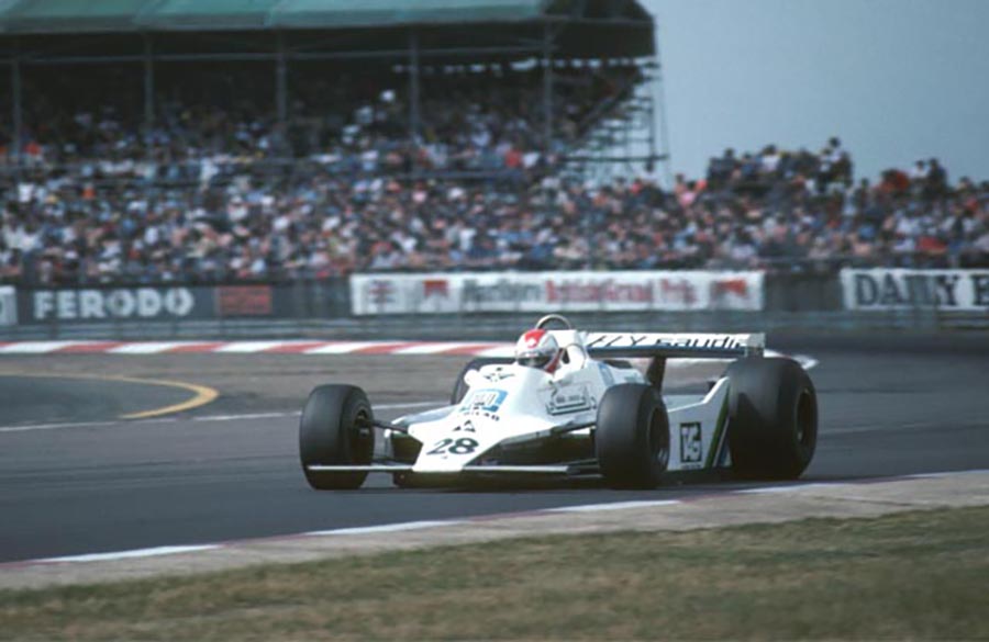 Já veterano, Regazzoni conduziu a Williams à primeira vitória na F1