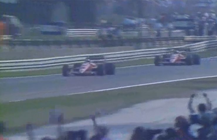 Berger e Alboreto fazem dobradinha da Ferrari em Monza