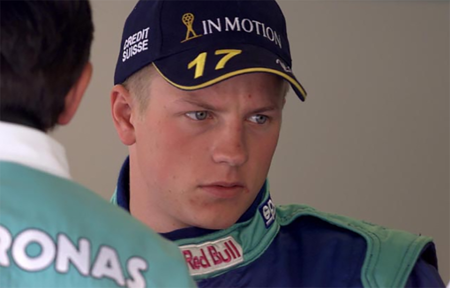 Raikkonen estreou na F1 com 20 anos e pouquíssima quilometragem na base