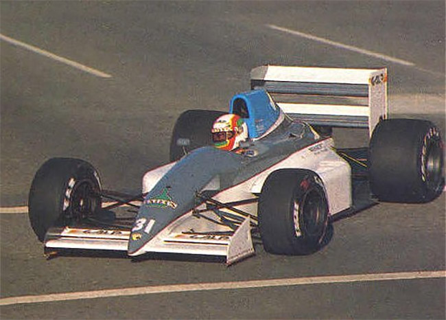 Pedro Chaves foi o sofredor da vez com o Coloni C4 de 1991