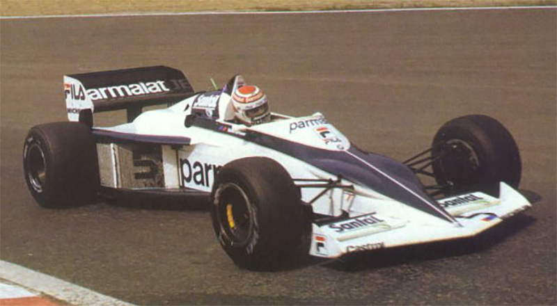 Com o conjunto Brabham-BMW, Piquet foi o primeiro campeão da era pós-efeito solo da F1