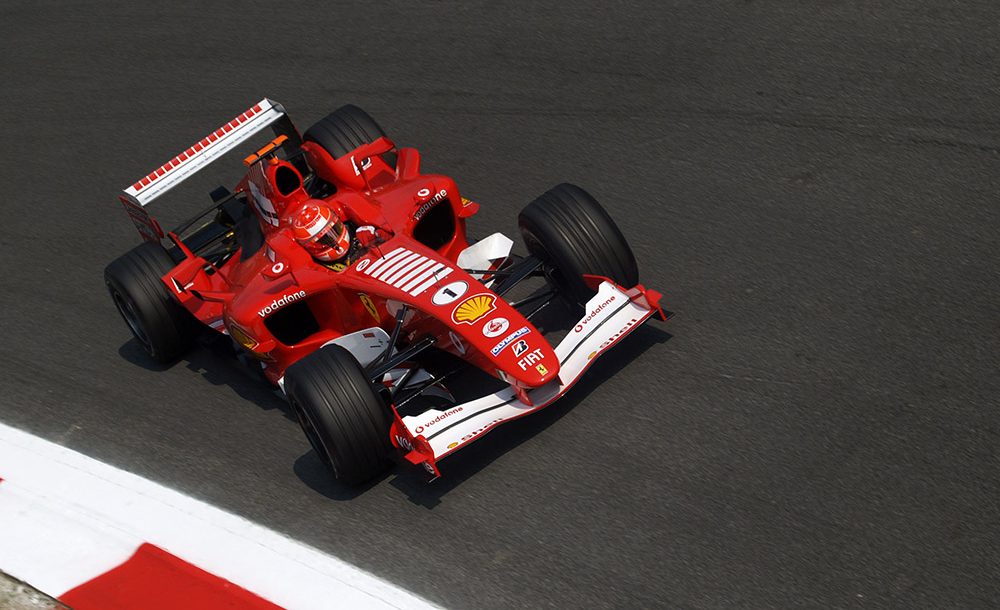 Ferrari e Schumacher não conseguiram manter sequência de vitórias em 2005