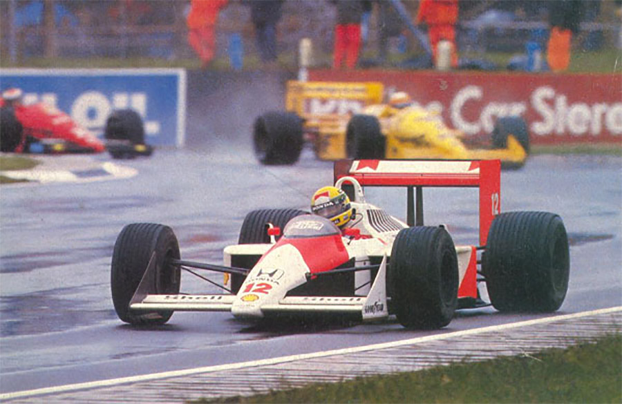 Senna conquistou seu primeiro título com o fenomenal MP4-4
