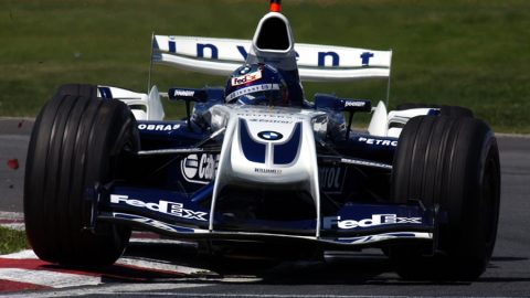 Imagem sobre A história do Williams FW26, o carro de bico inusitado da F1 em 2004
