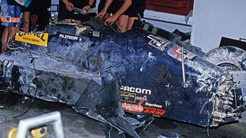 Imagem sobre O grave acidente de Streiff que marcou o fim da F1 no Rio de Janeiro