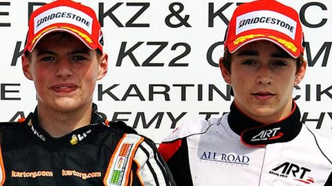 Imagem sobre Leclerc e Verstappen: F1 pode ter novo duelo de velhos rivais do kart
