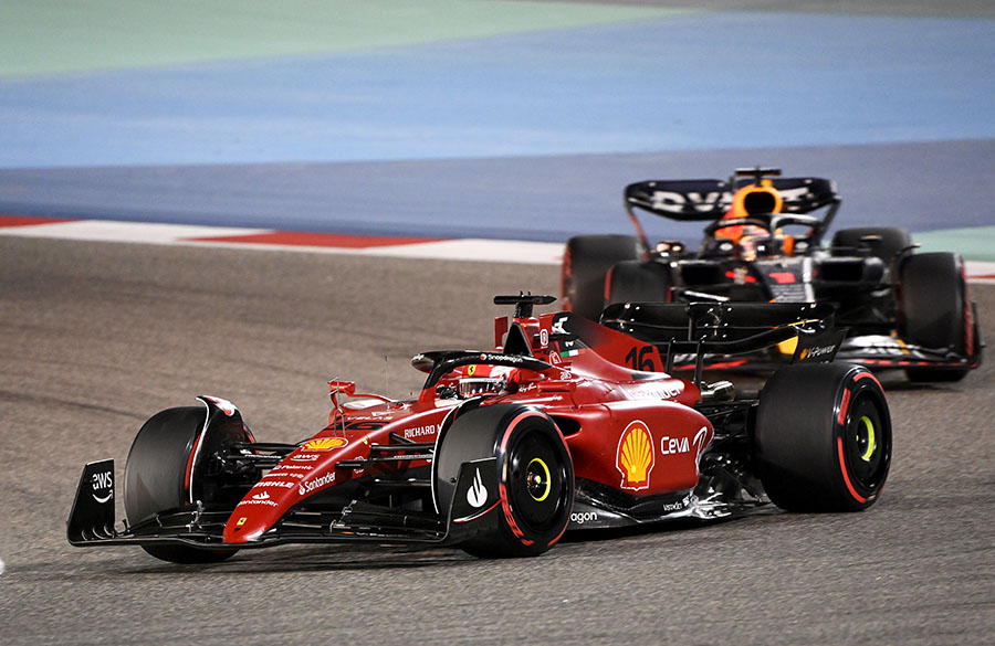 Leclerc e Verstappen foram os protagonistas da abertura da F1 2022