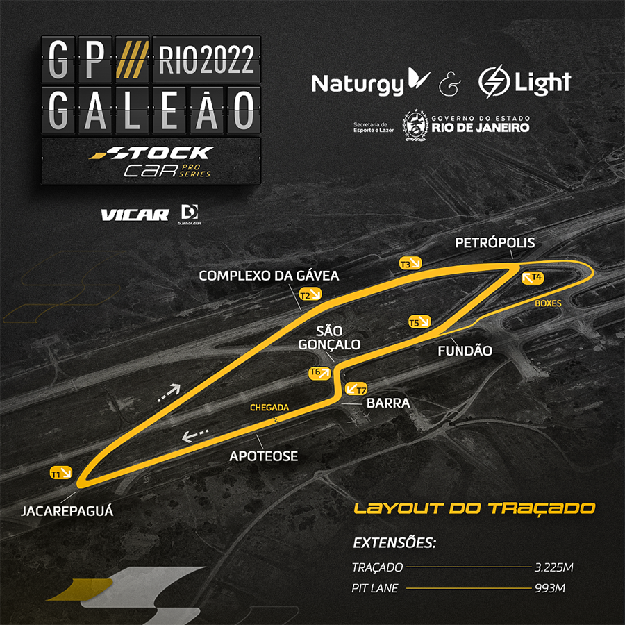 Circuito do Galeão irá sediar a volta da Stock Car ao Rio de Janeiro 
