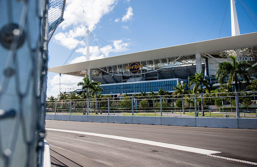 Estádio Hard Rock estará no centro da pista do novo GP de Miami de F1