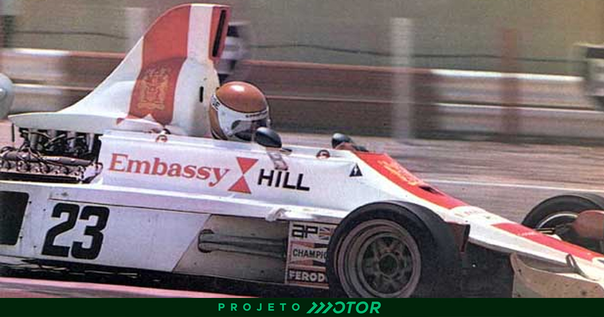 Embassy Hill a equipe de F1 que acabou após trágico acidente de avião