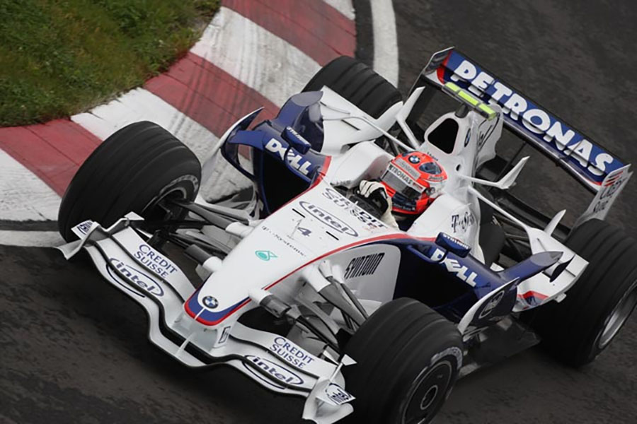 Robert Kubica conquistou uma vitória pela BMW Sauber em 2008 