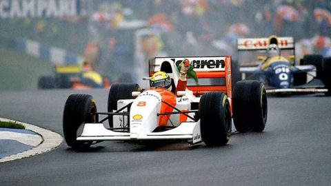 Imagem sobre Atuação incrível de Senna em Donington foi muito além da 1ª volta