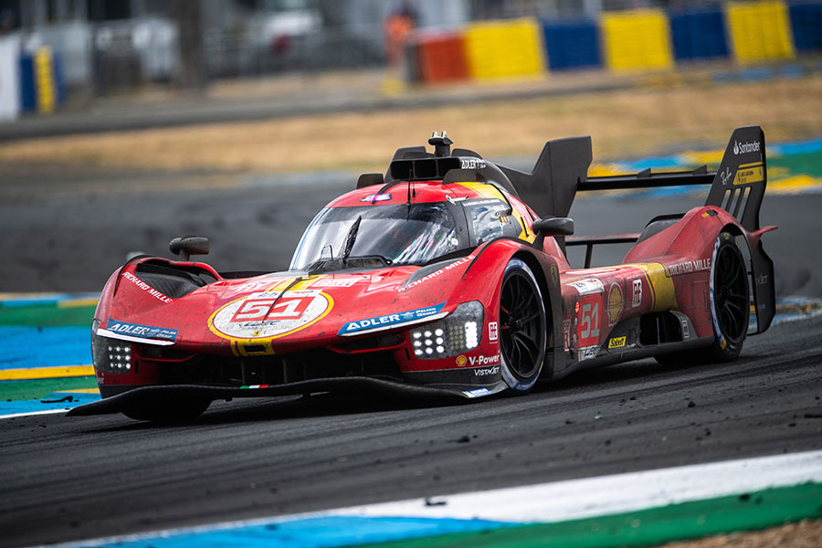 Protótipo 499 P da classe Hipercarro é o responsável pelo triunfante retorno da Ferrari a Le Mans na classe principal do endurance atual (Foto: Ferrari)