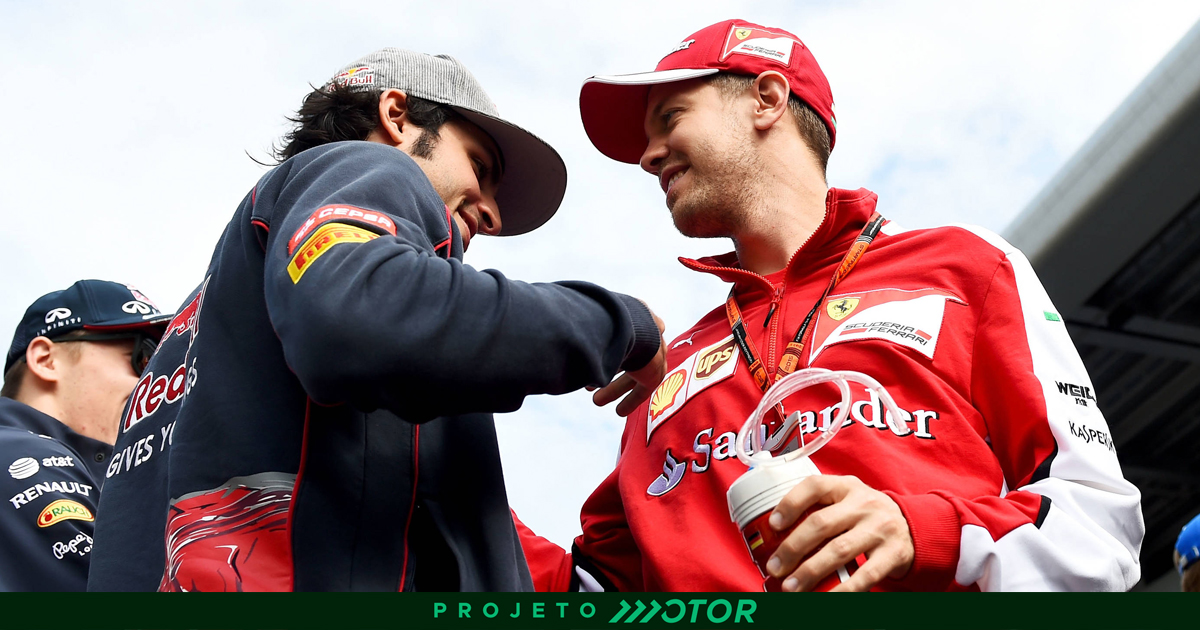 Como mudanças de Vettel influenciaram a carreira de Sainz na F1