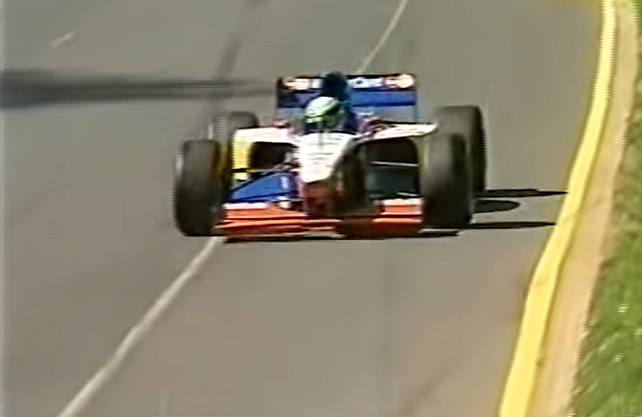 Mastercard Lola nos treinos do GP da Austrália de 1997